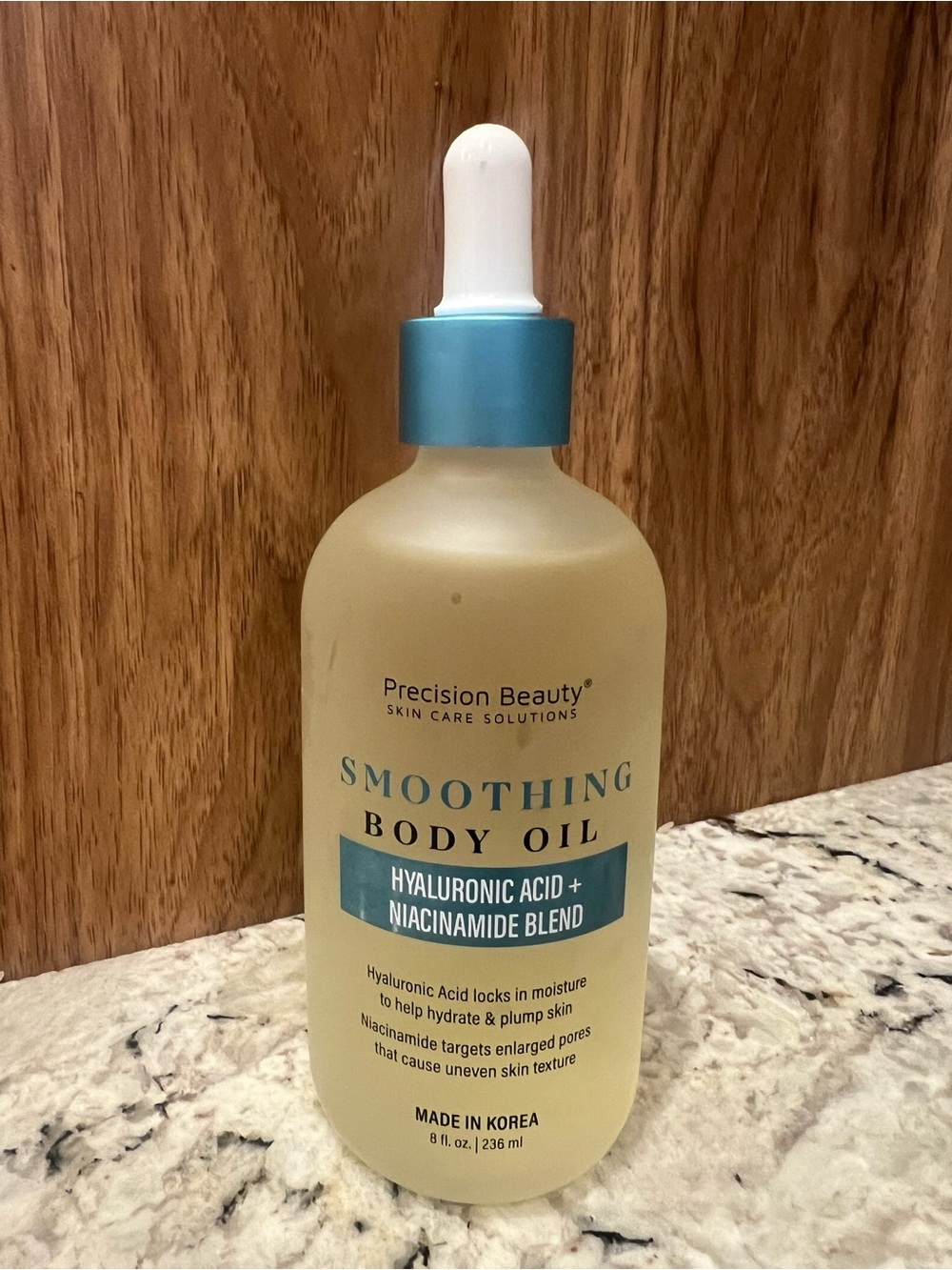 Precision Beauty Smoothing Body Oil - Hyaluronic Acid + Niacinamide